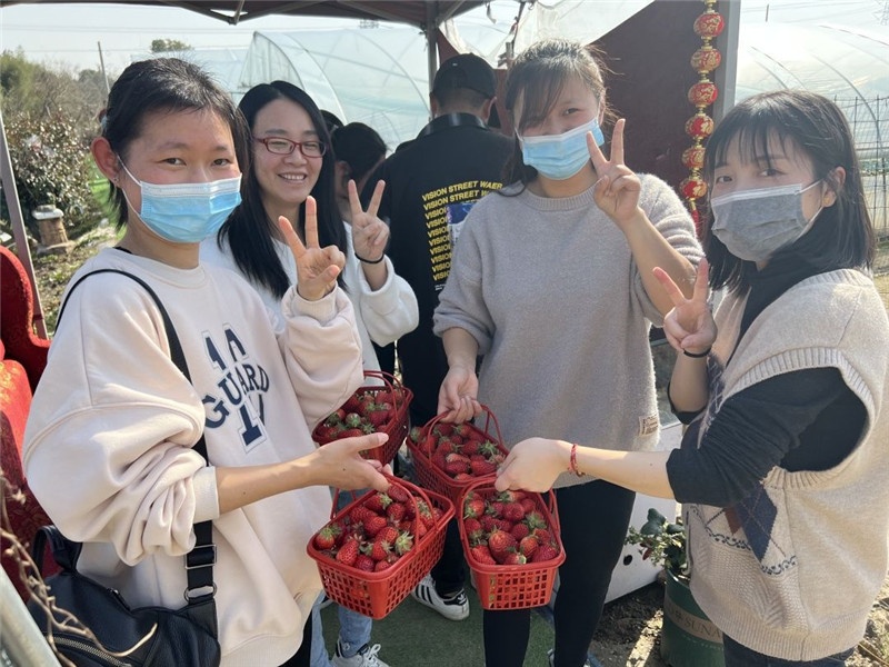 乐享“莓”好时光——环球国际科技开展“三八”妇女节踏青采草莓运动_2022_环球国际资讯_新闻资讯_环球国际